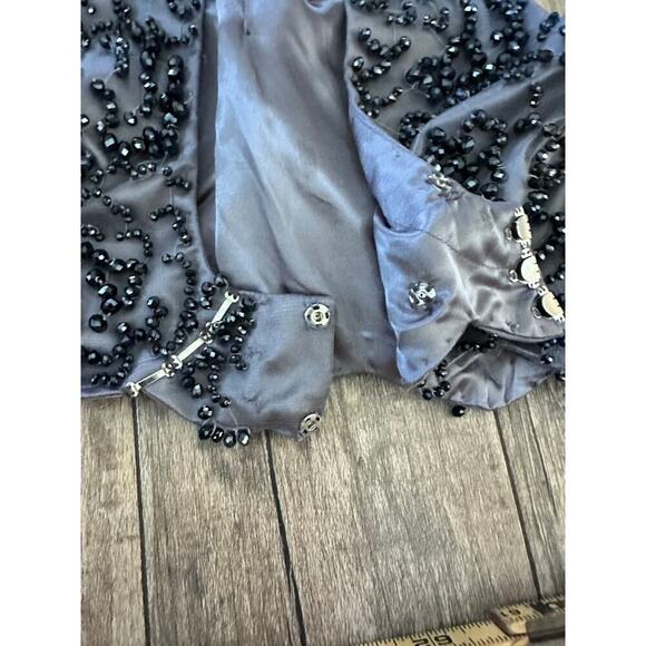 Sherri Hill Women's High Neck Beaded Two Piece Homecoming/ Prom Dress Size 8 - Picture 10 of 16